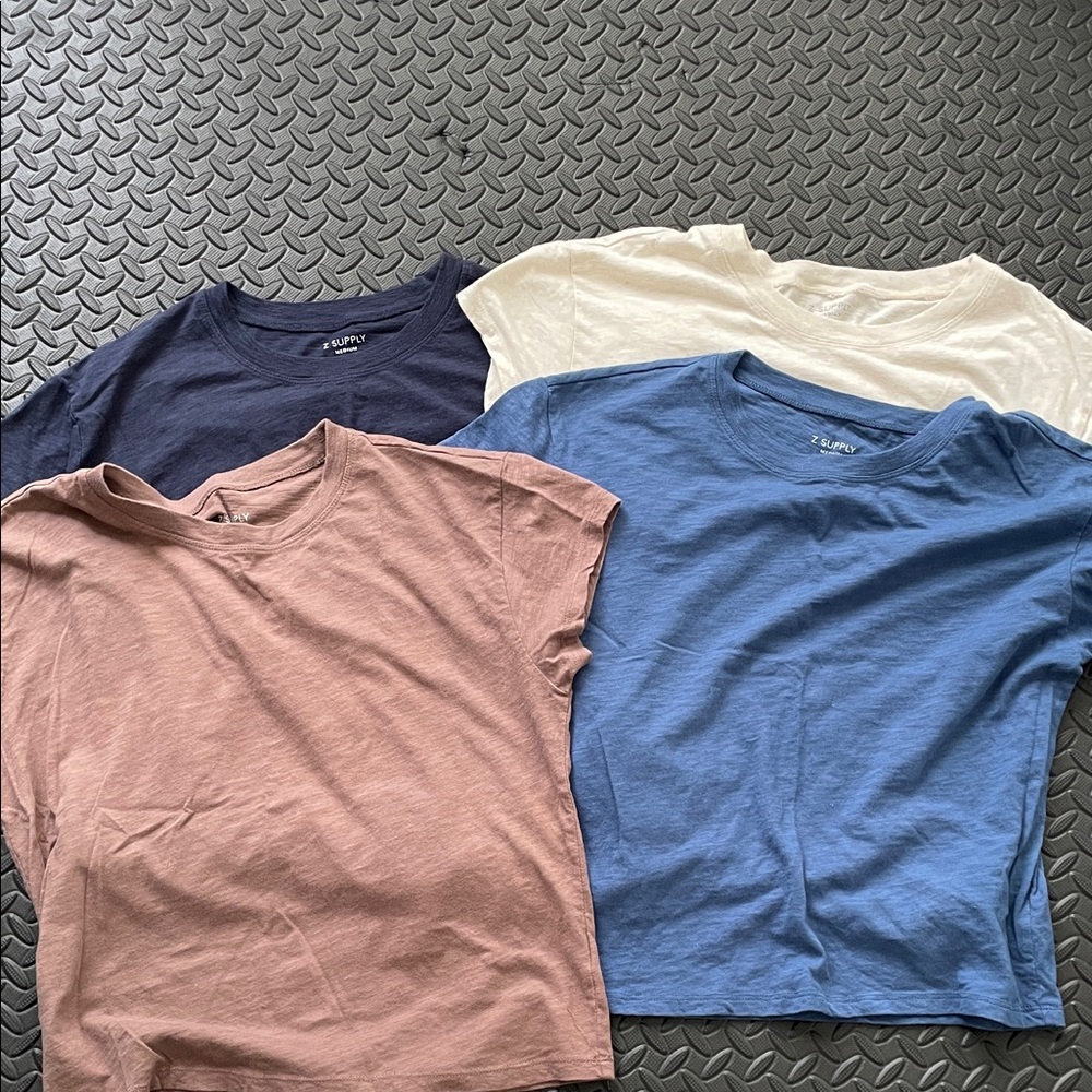 Z Supply modern slub tees! All 4 as a bundle! Great condition!